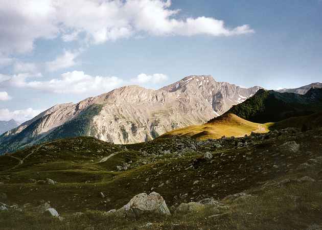 Col de Vars, Alpes-de-Haute-Provence, Frankreich, Juli 2001