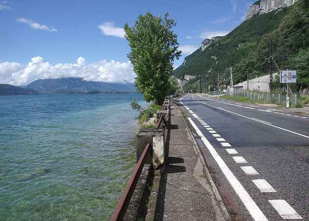 Lac du Bourget, Savoie, Frankreich, Juli 2011