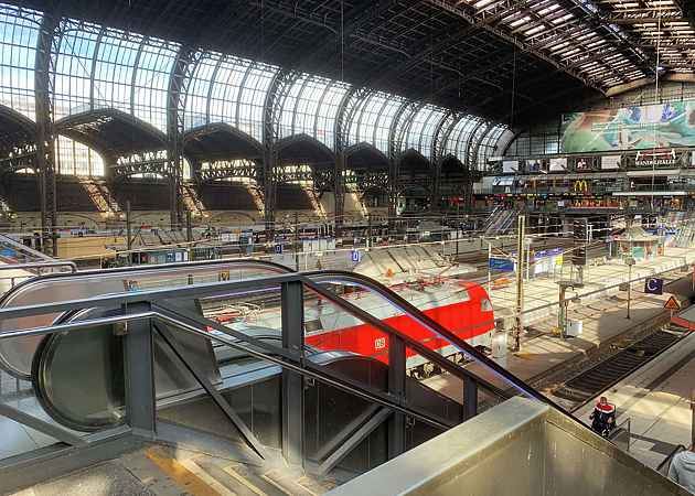 Hauptbahnhof, Hamburg, Deutschland, Juli 2020